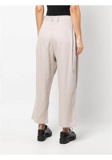 Pantaloni a vita alta in tortora - donna HED MAYNER | HM00P66GREYGE